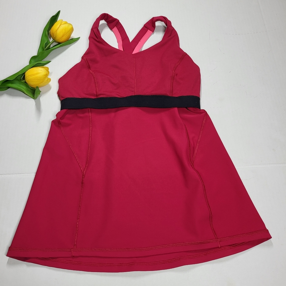 Lululemon Stash N Run Tankruby Red / Glossy - image 4